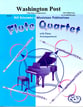 WASHINGTON POST FLUTE QUARTET/PIANO cover